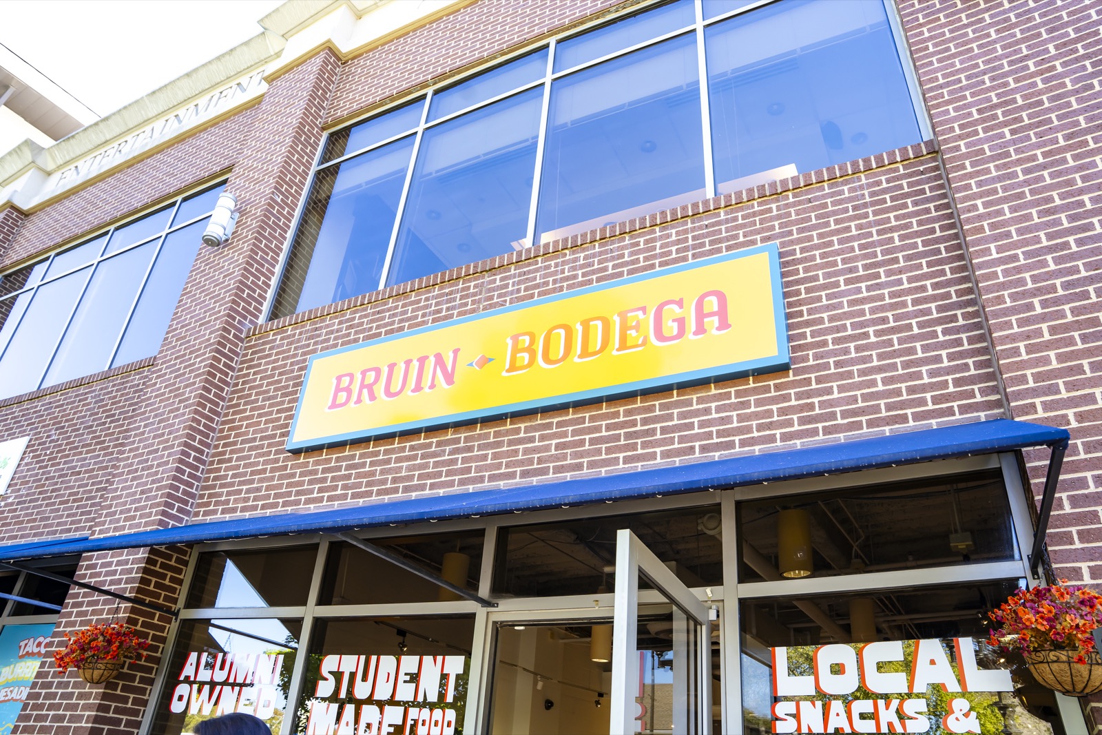 The Bruin Bodega storefront on Belmont Blvd
